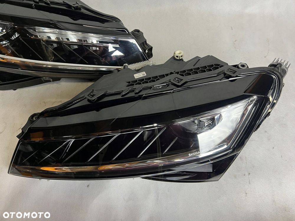 SKODA SUPERB III 3 LIFT FULL LED 3V1 LAMPA LEWA PRAWA REFLEKTOR LEWY PRAWY - 9