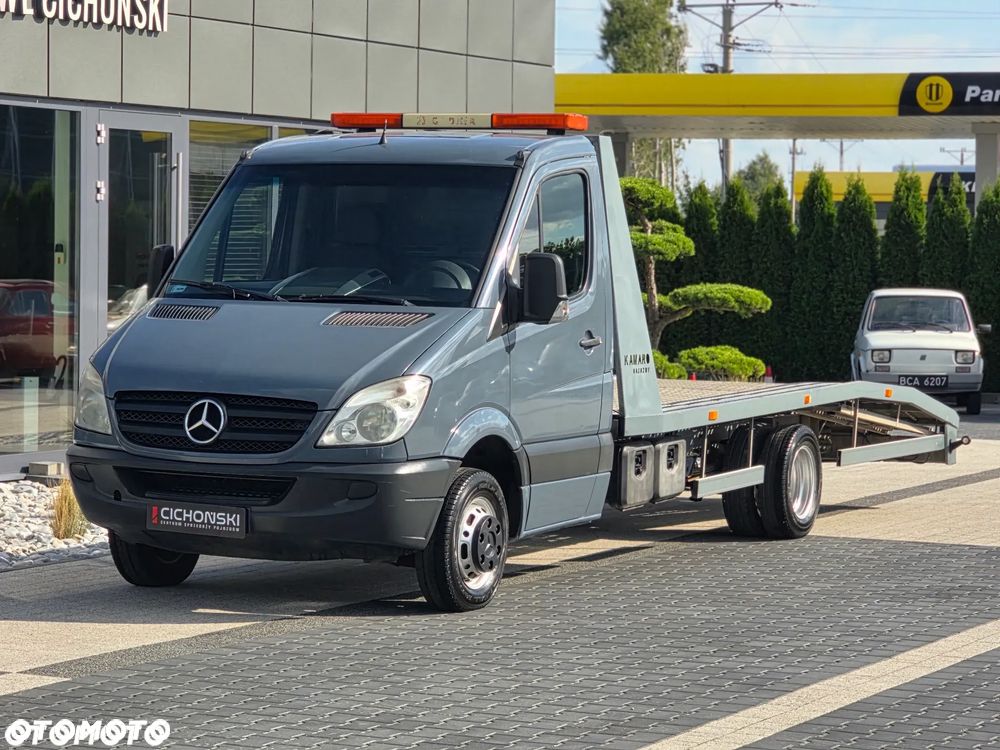 Mercedes-Benz Mercedes-Benz SPRINTER 515 CDi Autolaweta Holownik Pomoc Drogowa Na Bliźniaku Długi Najazd Auto Serwisowane z Polskiego Salonu Wyjątkowo ładny i Zadbany Samochód - 29