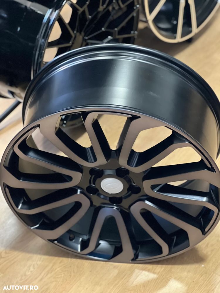Jante Range 22 R22 Full BLACK Si Polish Model Sport Range rover vogue range rover sport jante Land rover - 3