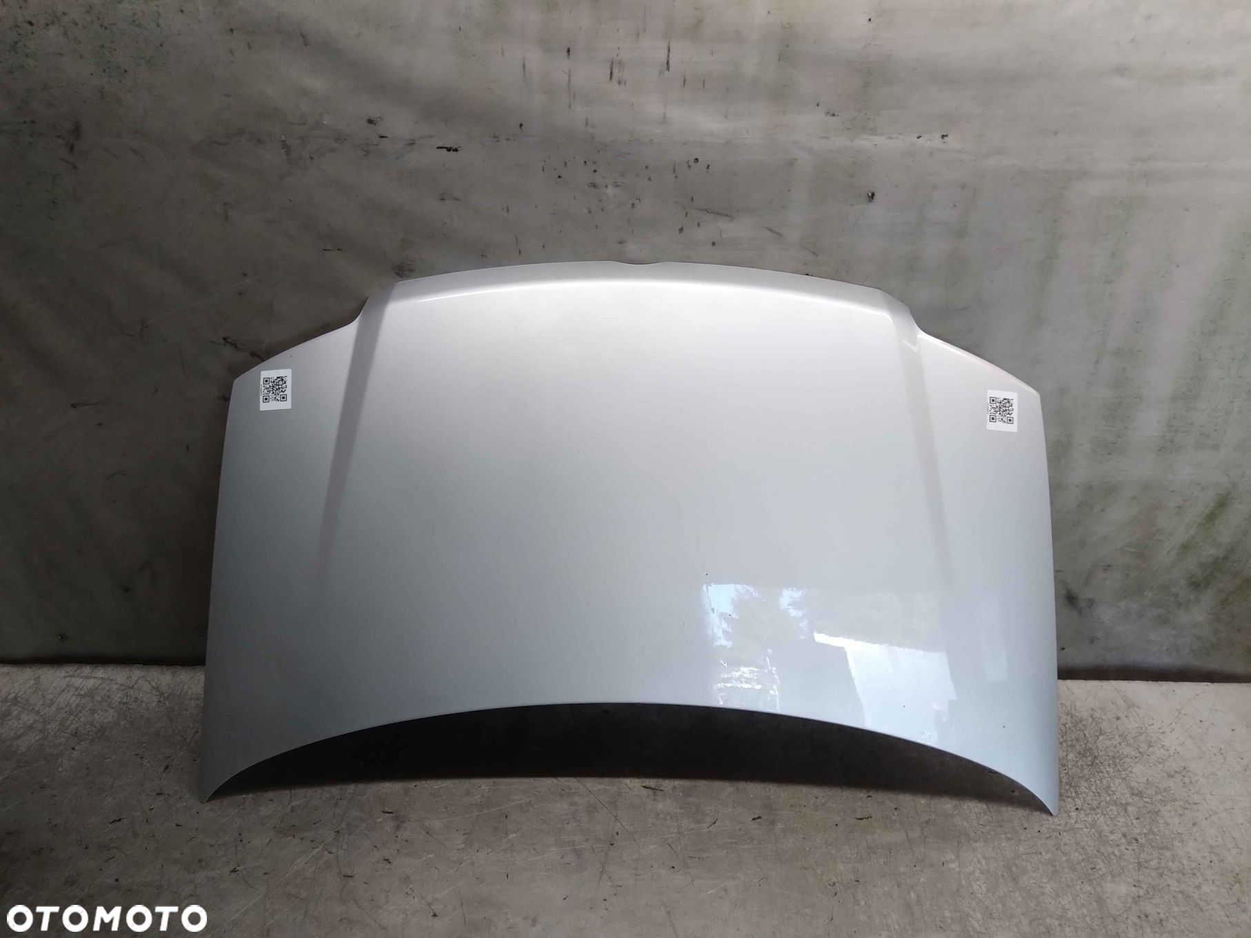 $ MASKA POKRYWA SILNIKA DO FIAT PANDA II 2 MK.2 SREBRNY - 1