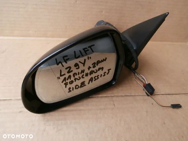 LUSTERKO LEWE AUDI A6 C6 LIFT 11PIN 13PIN LY9B LZ9Y S-LINE FOTOCHROM SIDE ASSIST SKŁADANE - 1