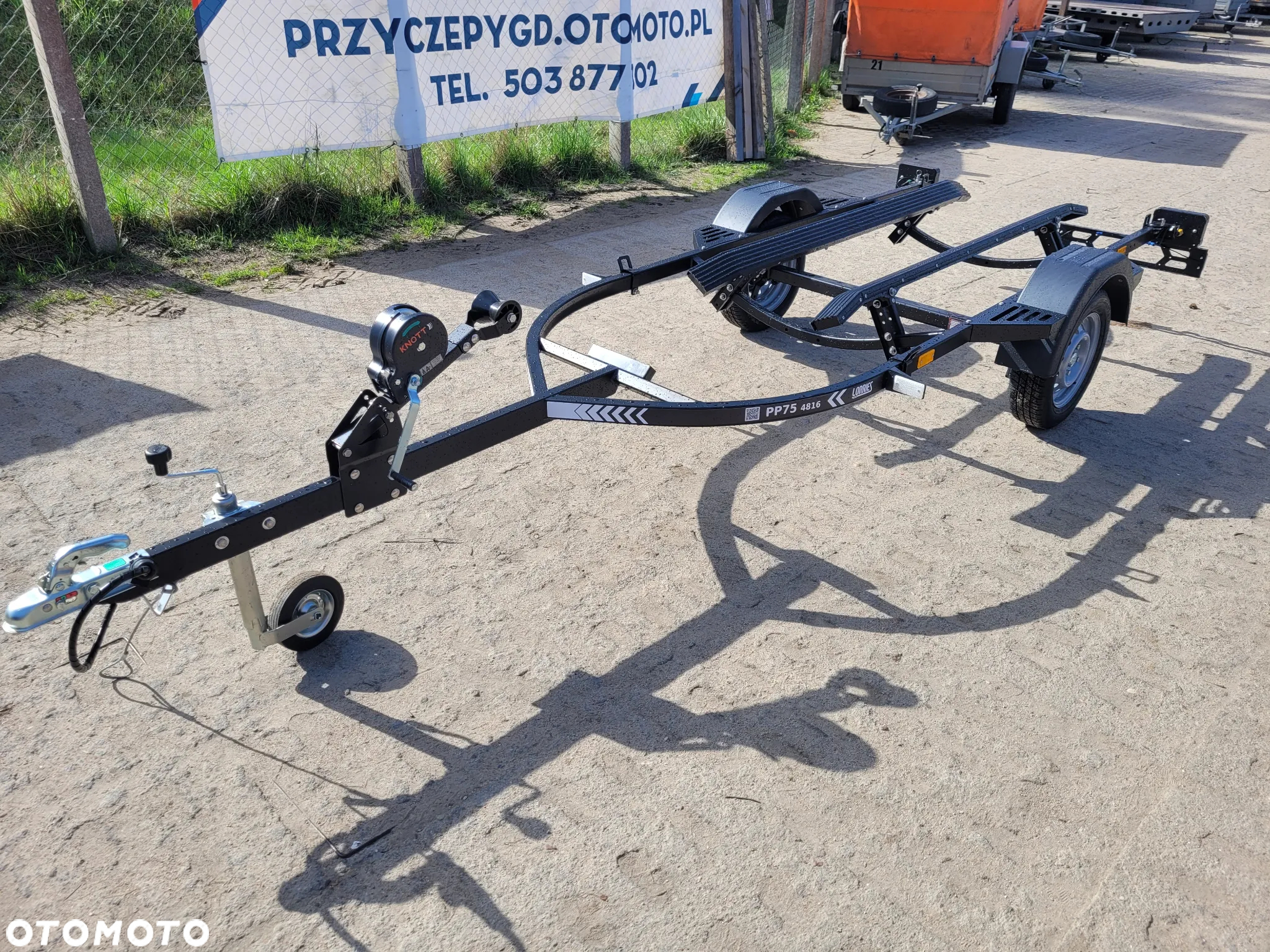Brenderup Przyczepa JET SKI koła ALU odchylane światła LED pod skuter wodny lekka - 17