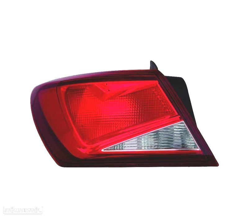 FAROLIN ESQ LEON 12-17 BRANCO VERMELHO - 1