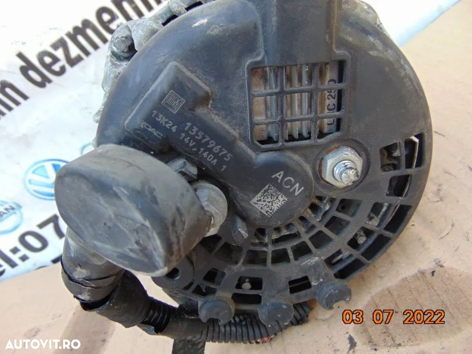 Alternator Opel Mokka 1.6cdti Astra K Insignia Zafira C 1.6cdti MokkaX - 6