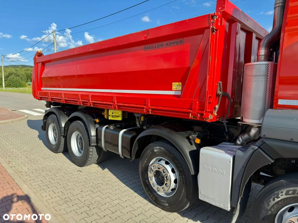 MAN TGS 35.500 *8X4, WYWROTKA, BORDMATIC, MEILLER KIPPER, EURO 6, 330TYŚ PRZEBIEGU* - 14