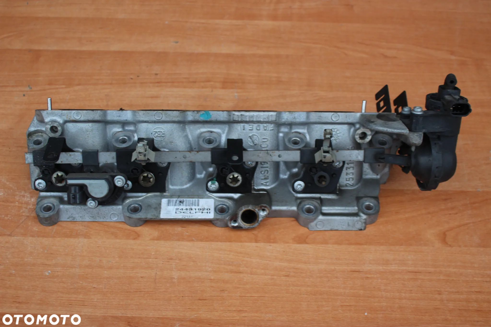 KOLEKTOR SSĄCY Z KLAPKAMI KLAPKI OPEL ASTRA H ZAFIRA B MERIVA A 1.6 16V Z16XEP 24431920 - 1