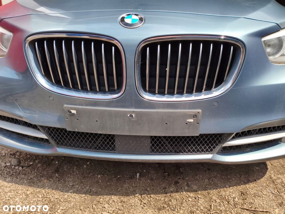 BMW 5 GT F07 3.0D PRZÓD A85/5 NEPTUNBLAU BARDZO ŁADNY STAN W KOLOR - 5