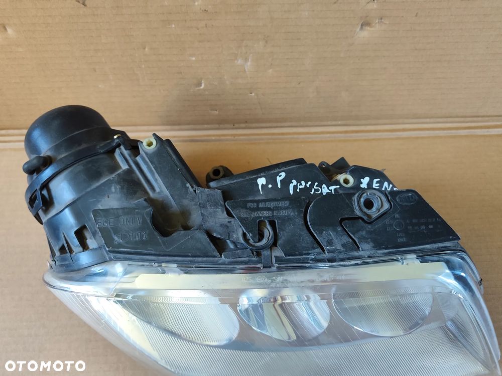 PASSAT B5 FL 00- LAMPA PRAWY PRZÓD XENON 3B7941016M - 7