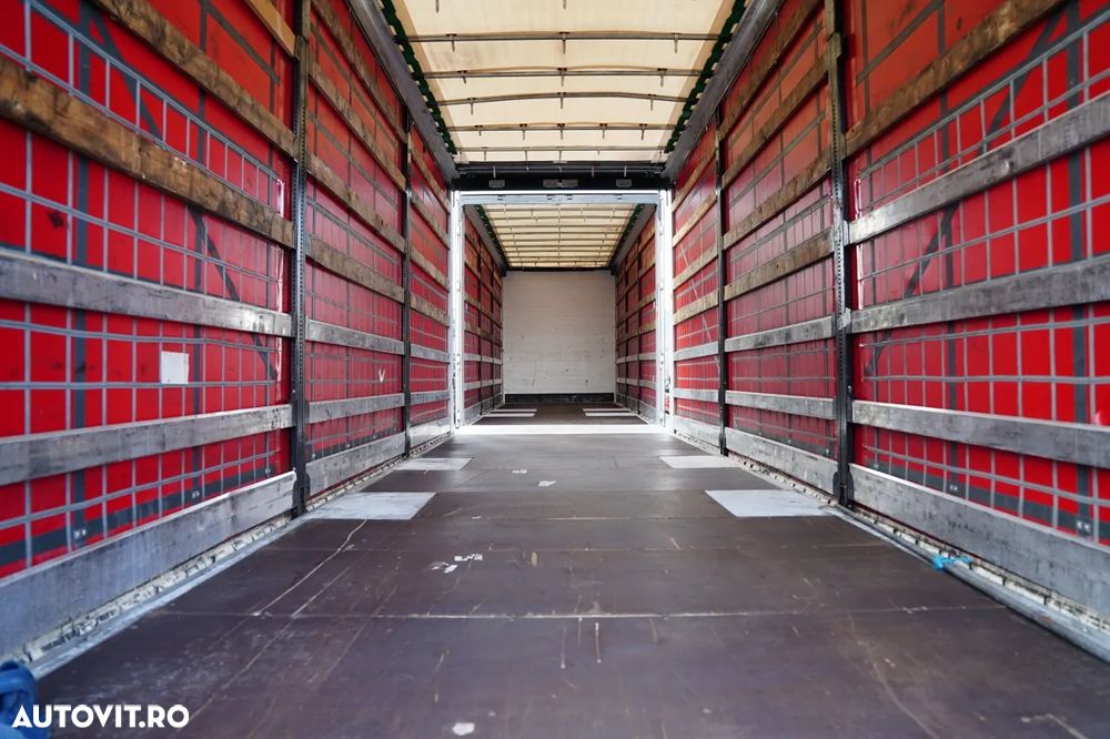Mercedes-Benz ACTROS 2545 / TANDEM COMBINAT 120 M3 / TRANSIT / CORTINĂ - 7,4 M / BIG SPACE / WIELTON - 18