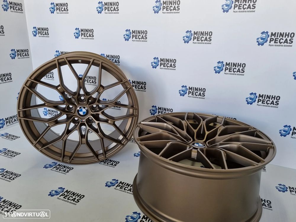 Jantes BMW Novo M3/M4 2021 em 19 Matt Bronze (5x120) - 5