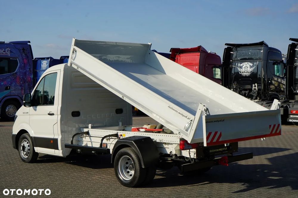MAN TGE 5.180 / WYWROTKA TYLNOZSYPOWA / RADAR  / BLIŹNIAK / MANUAL / SPROWADZONY - 5