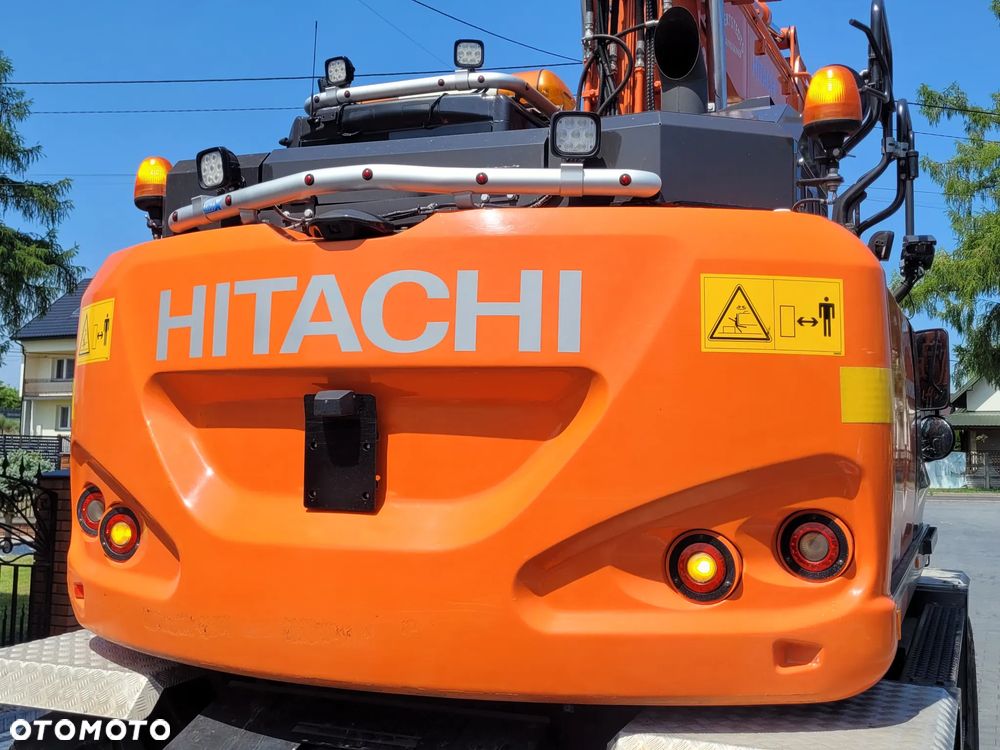 Hitachi ZX145W / ROTOTILT ze szczypcami / przyczepa / - 13