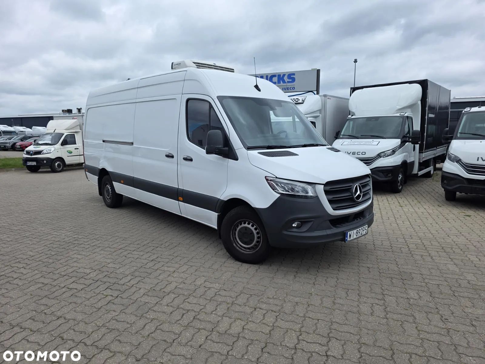 Mercedes-Benz 319 Chłodnia Mroźnia Maxi Balszak Krajowy Automat Silnik 3l 190 KM + 230V - 1