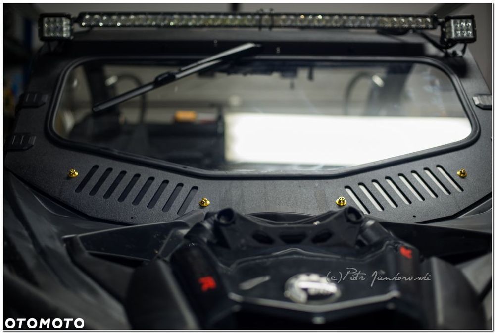 Can-am Maverick X3 szyba pełna wysoka szklana - 15