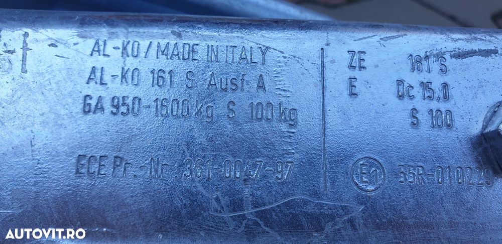 Frana inertiala AL-KO161S, 950-1600 kg, Dispozitiv inertial de franare - 5