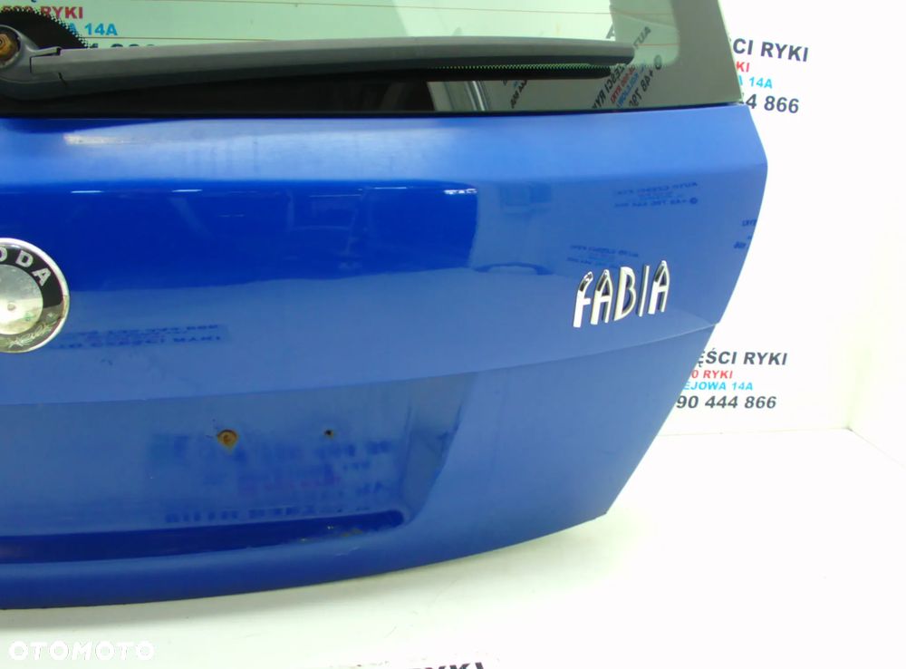 Skoda Fabia I HB Klapa bagażnika 4590 - 4