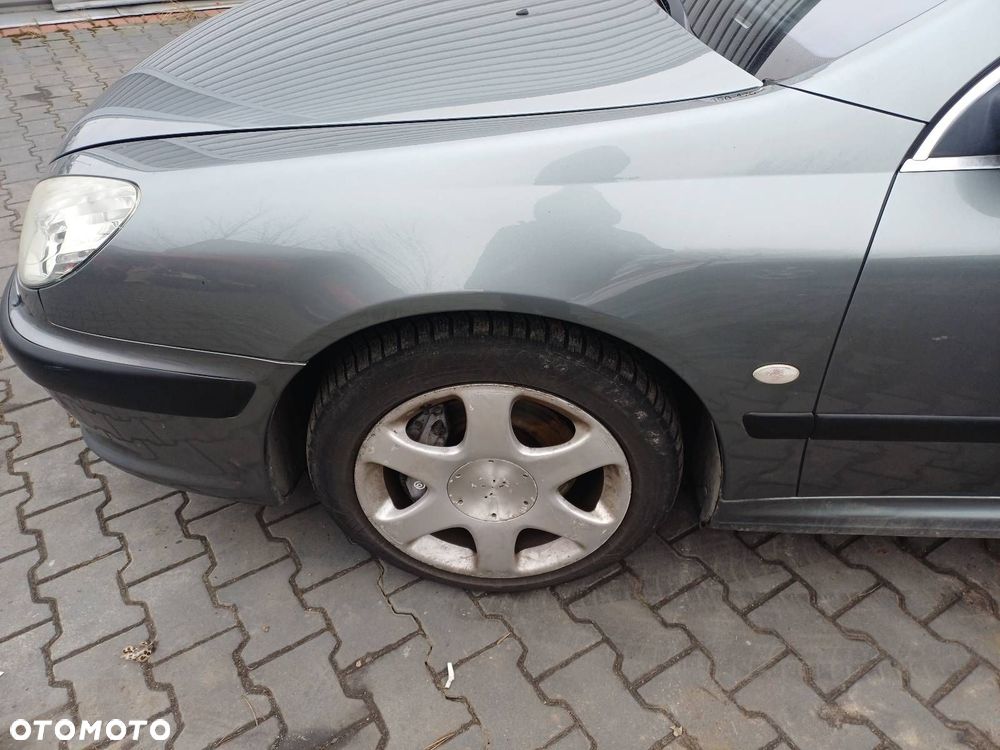 KOMPLETNY PRZÓD PEUGEOT 607 I EZDC MASKA ZDERZAK BŁOTNIKI LAMPY - 9