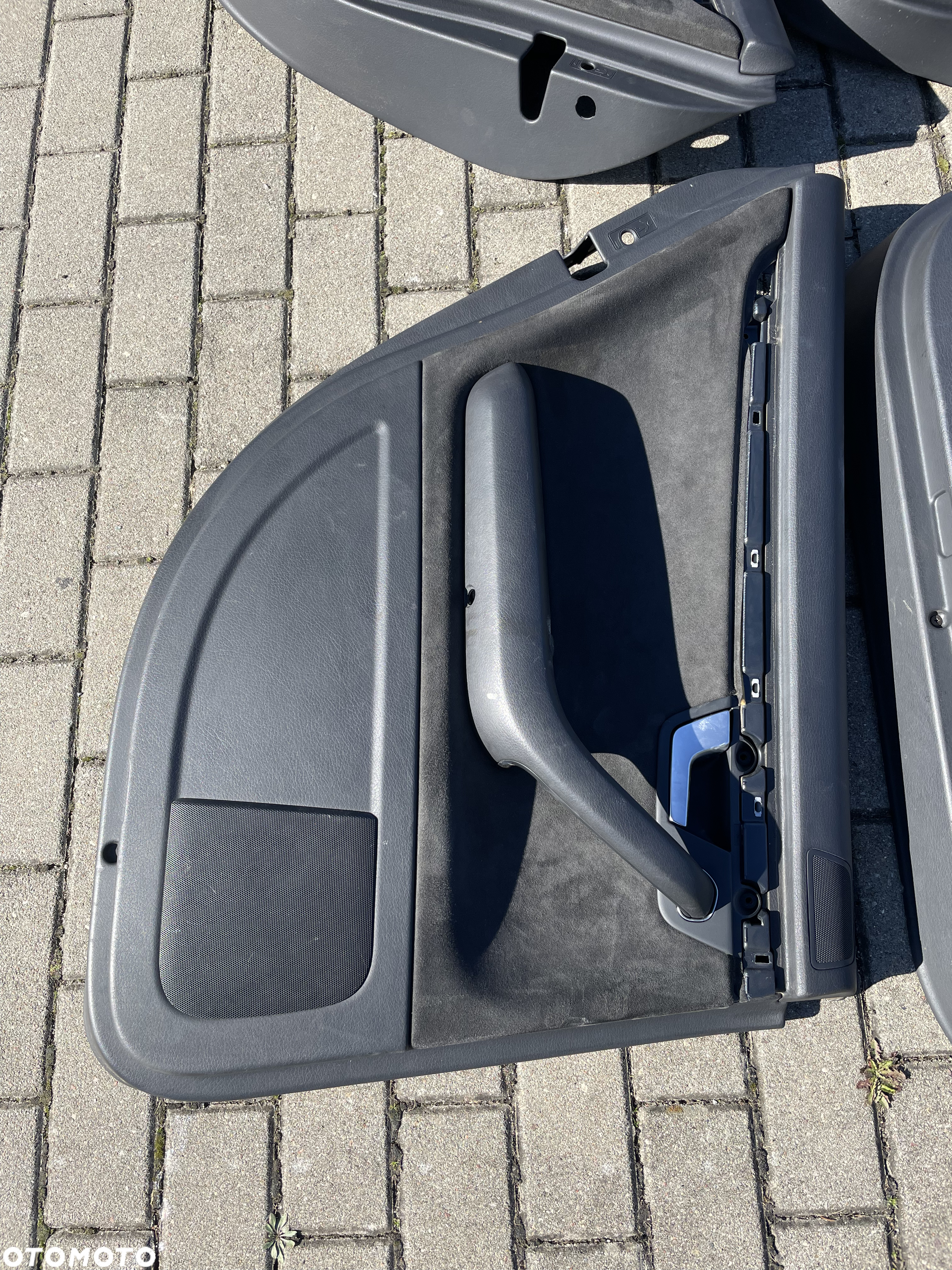 AUDI A4 B7 TAPICERKA DRZWI BOCZKI KOMPLET SKÓRA S-LINE - 4