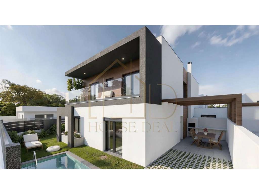 Moradia T3 com espaço para Piscina. Pinhal do General. Fernão Ferro - Grande imagem: 2/8