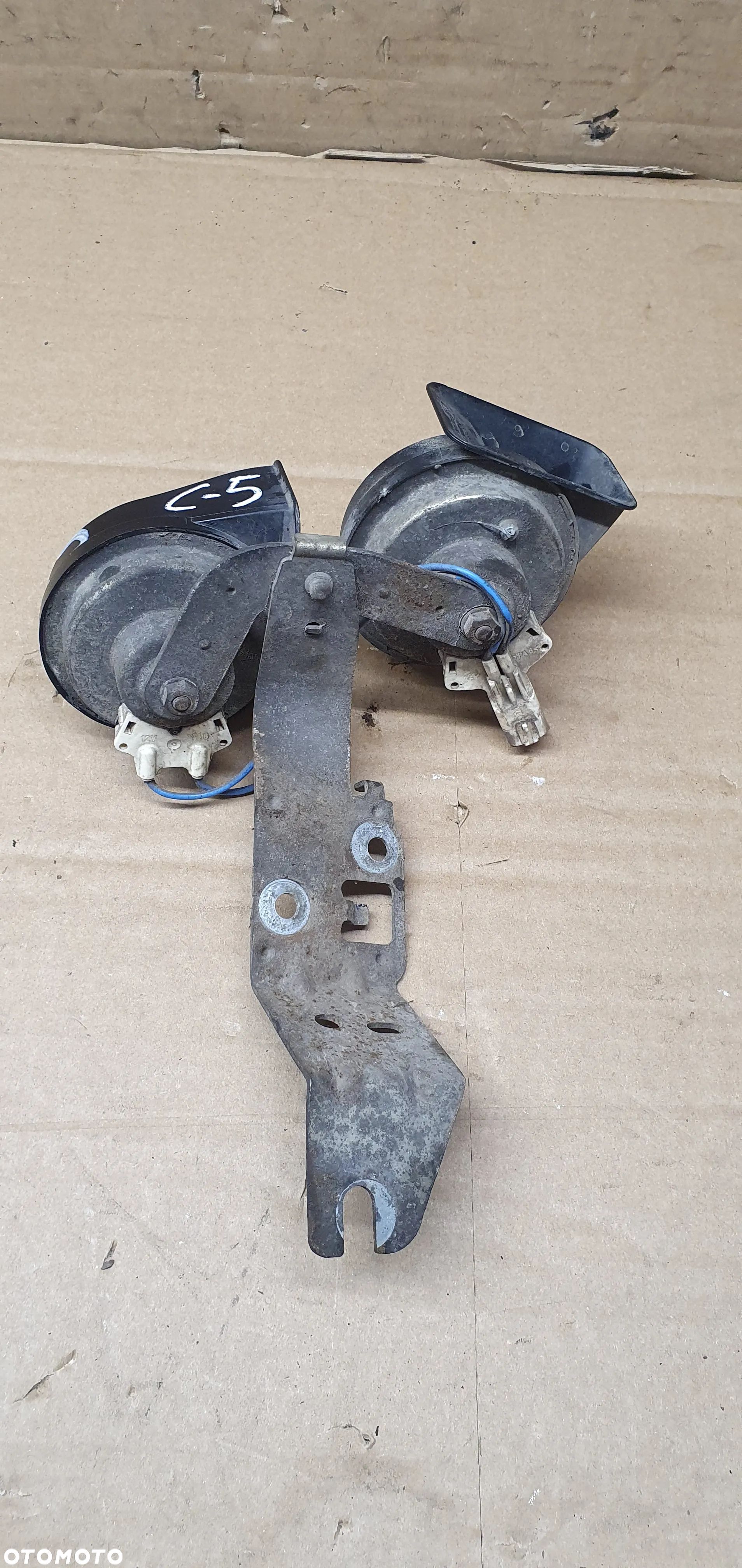 Klakson sygnał dźwiękowy klaksony Citroen C5 III 9684804180 - 1