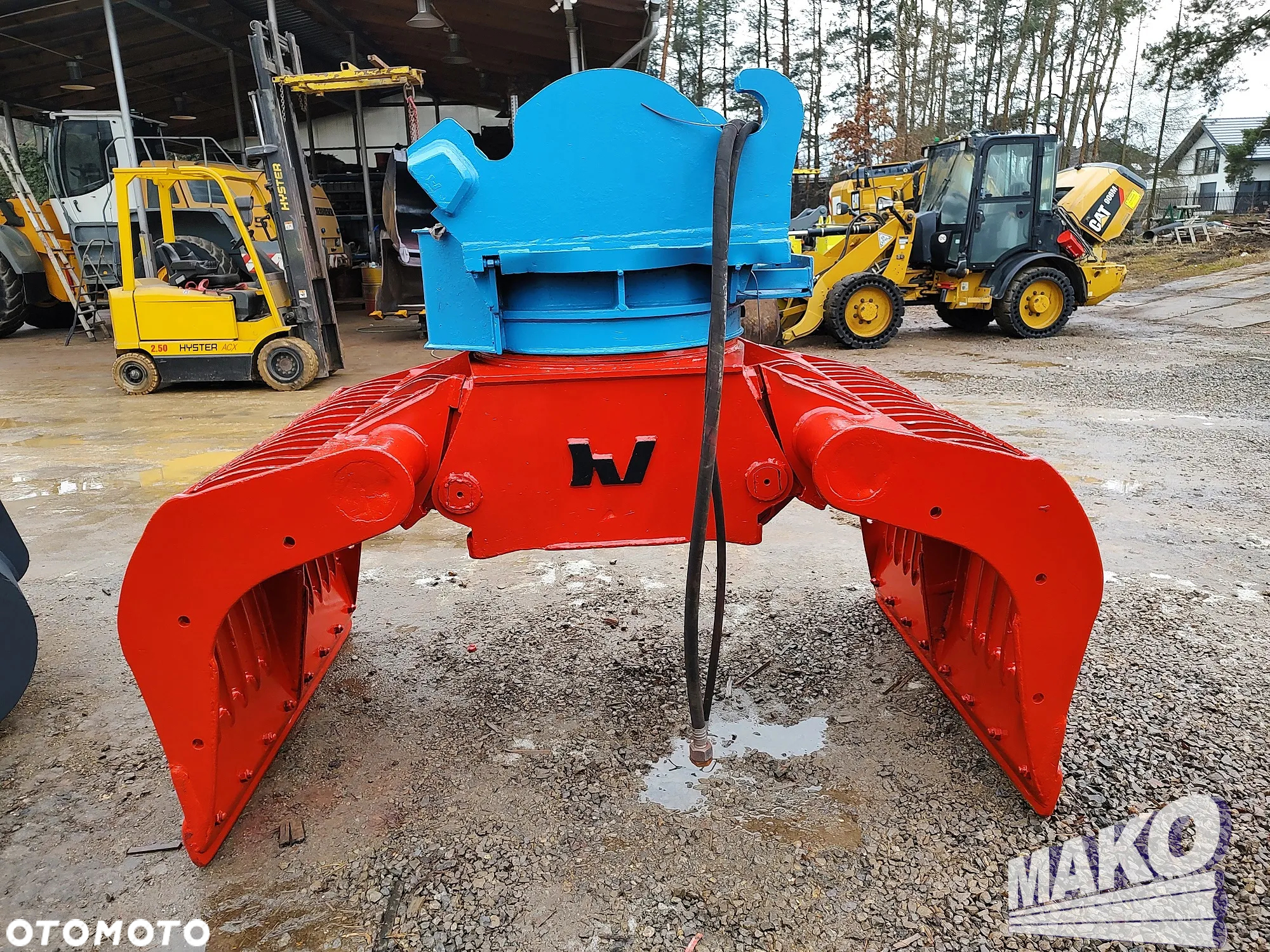 Chwytak sortujący wyburzeniowy Verachtert VRG-40 CW45 2170kg - 4