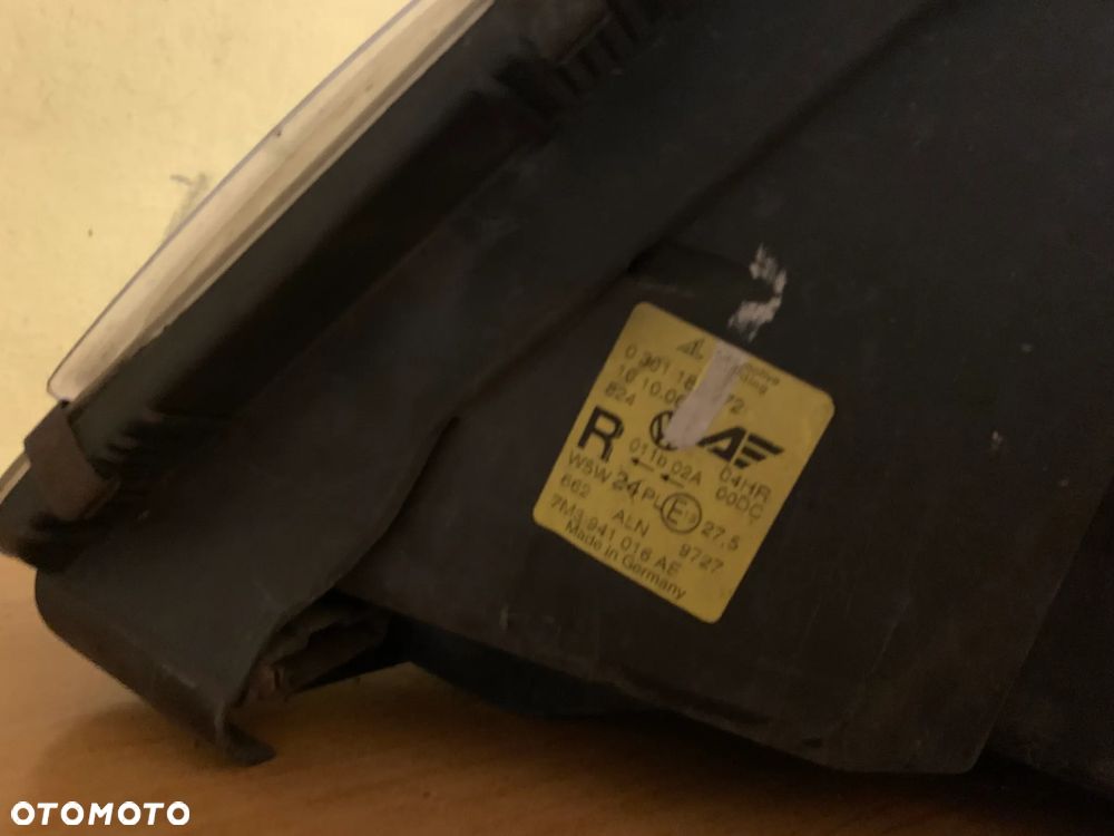VW SHARAN LIFT LAMPA XENON PRAWA LEWA PRZEDNIA 7M3941015AE - 10
