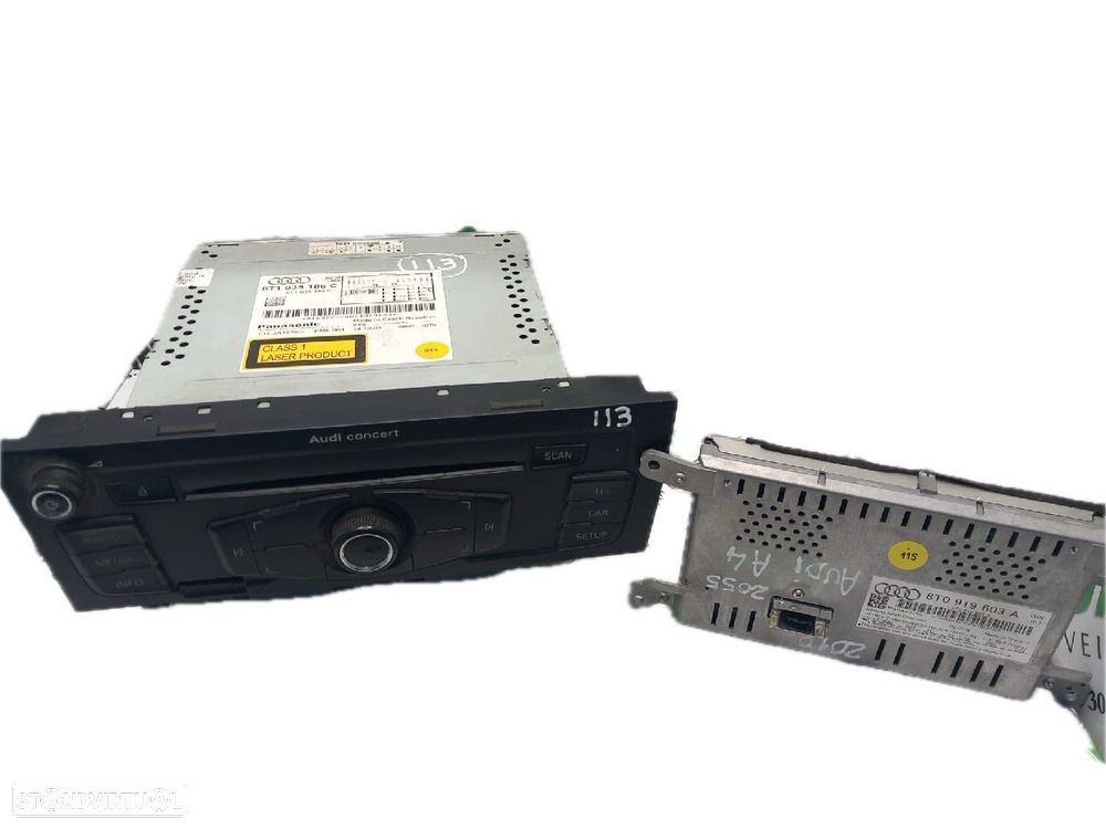 Rádio Audi A4 (8K2, B8) - 3