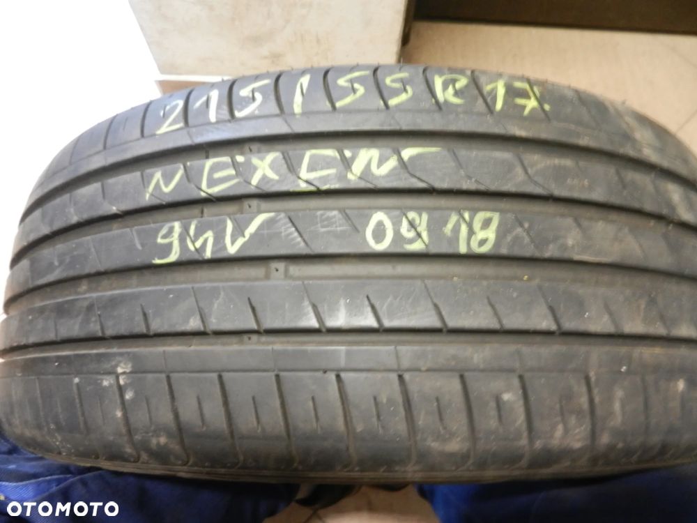 Opona pojedyńcza 215/55r17 nexen n fera su1 7mm lato