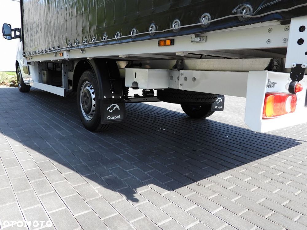 Renault MASTER  PLANDEKA 10 PALET WEBASTO TEMPOMAT LEDY PNEUMATYKA KLIMATYZACJA  165KM - 16