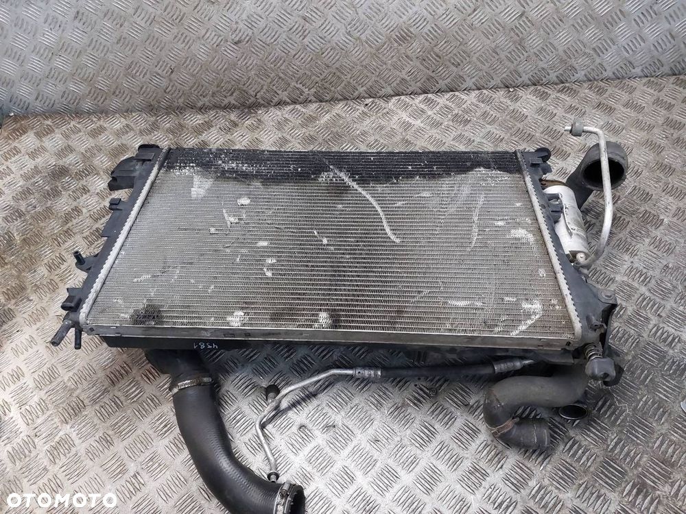 CHŁODNICA WODY + WENTYLATOR SAAB 9-3 II 2.2 TiD 24418341 12785083 12786806 - 5