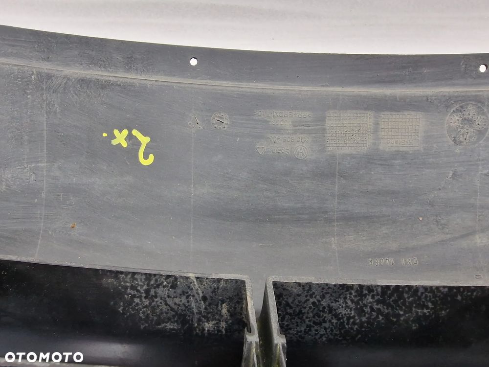 VW POLO OKULAR 01-05 OSŁONA / DOKŁADKA POD ZDERZAK / SPOJLER ZDERZAKA PRZEDNIEGO PRZÓD , NR 6Q0805903 , NR AUKCJI OSŁ785 - 8