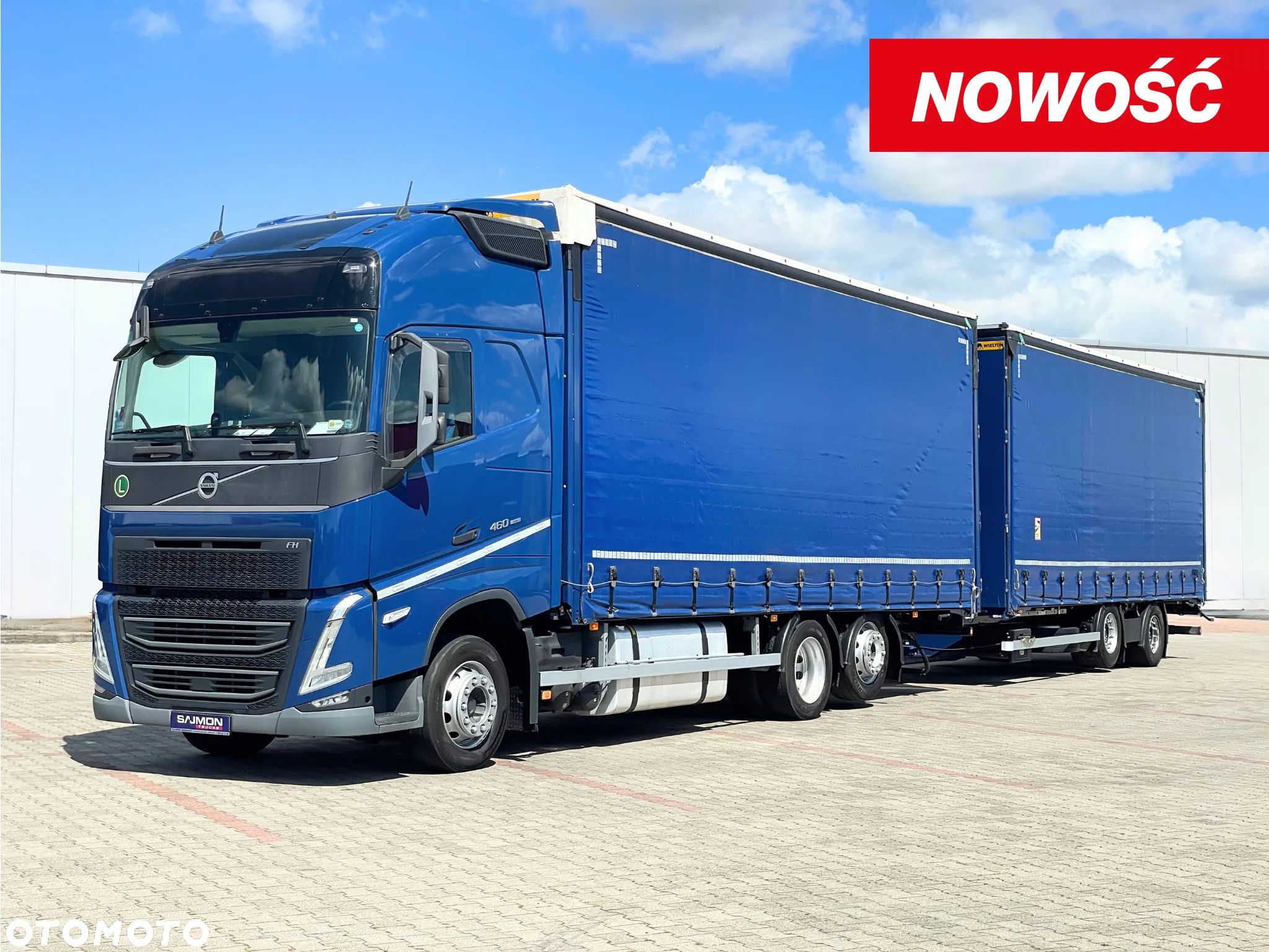 Volvo FH 460 / ZESTAW TANDEM 120M3 / PRZEJAZDOWY / SALON PL - 1