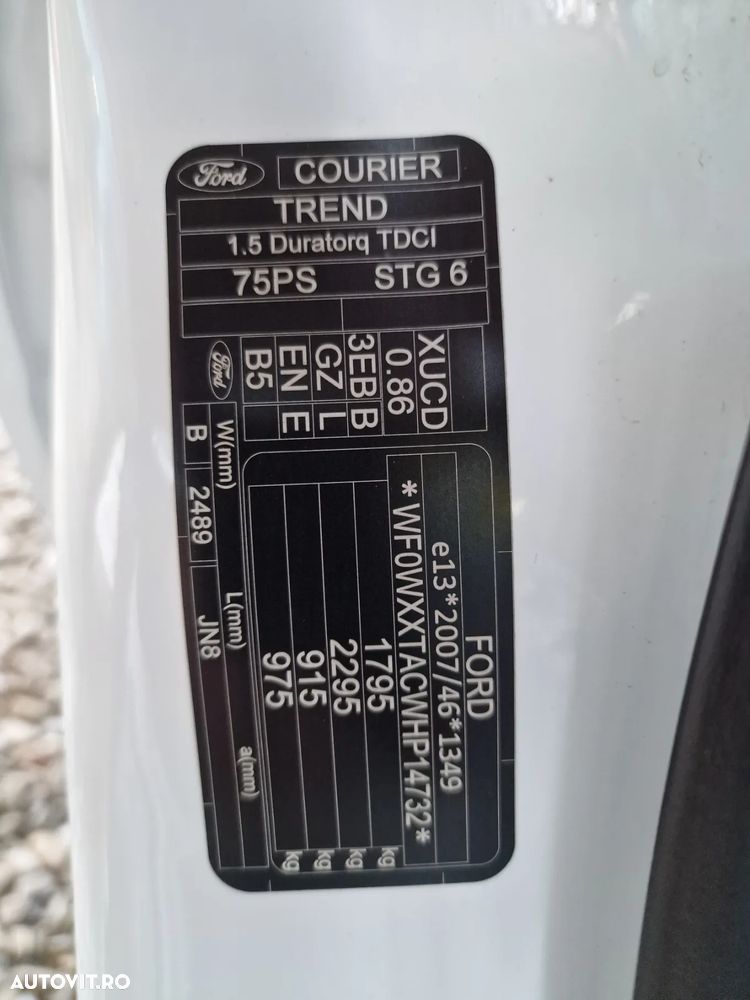 Ford Transit Courier Trend - 11