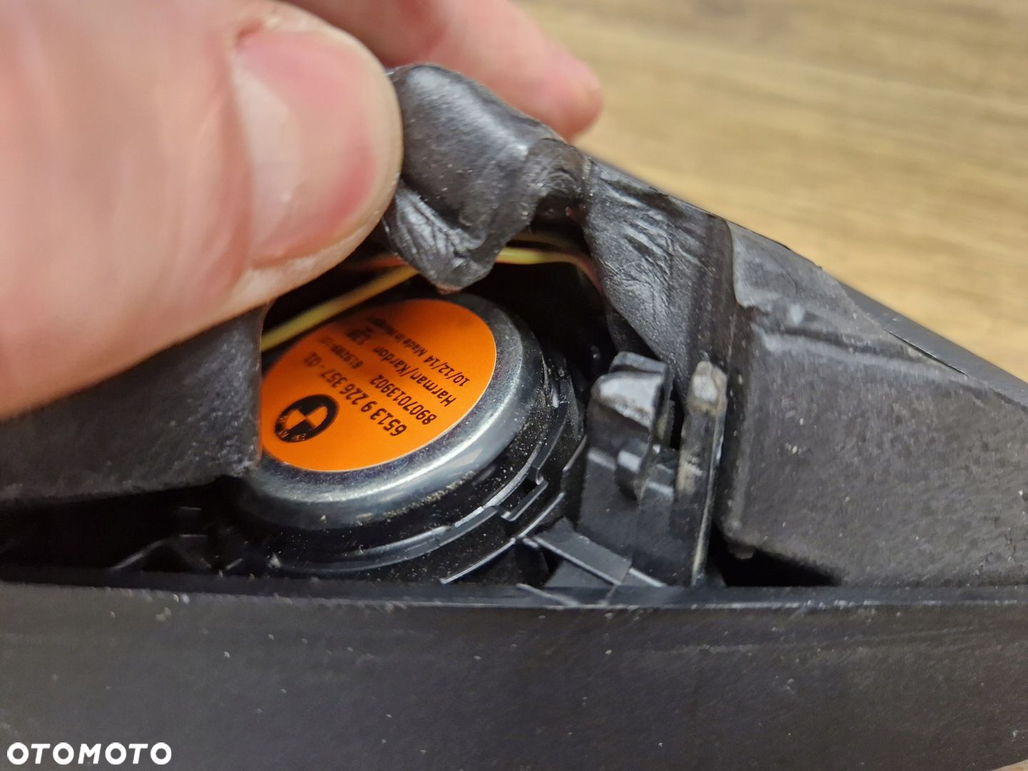 BMW F32 F33 F36 GŁOŚNIK PRAWY TRÓJKĄT TWEETER WYSOKOTONOWY HARMAN 9226357 - 4