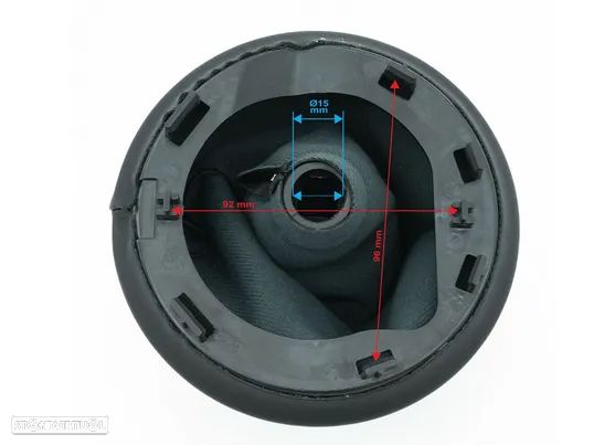 Punho e fole da alavanca das velocidades e mudanças Citroen Berlingo Peugeot Partner 2008- - 2