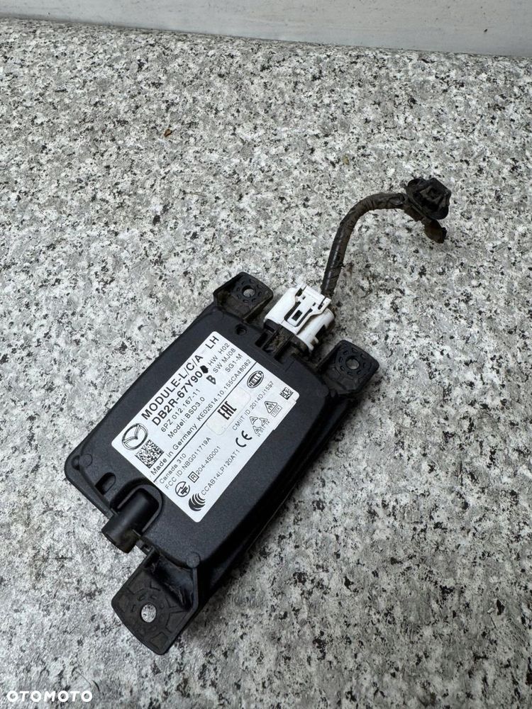 asystent pasa ruchu martwe pole lewy tył mazda cx-3 2015-2020 db2r-67y90 - 2