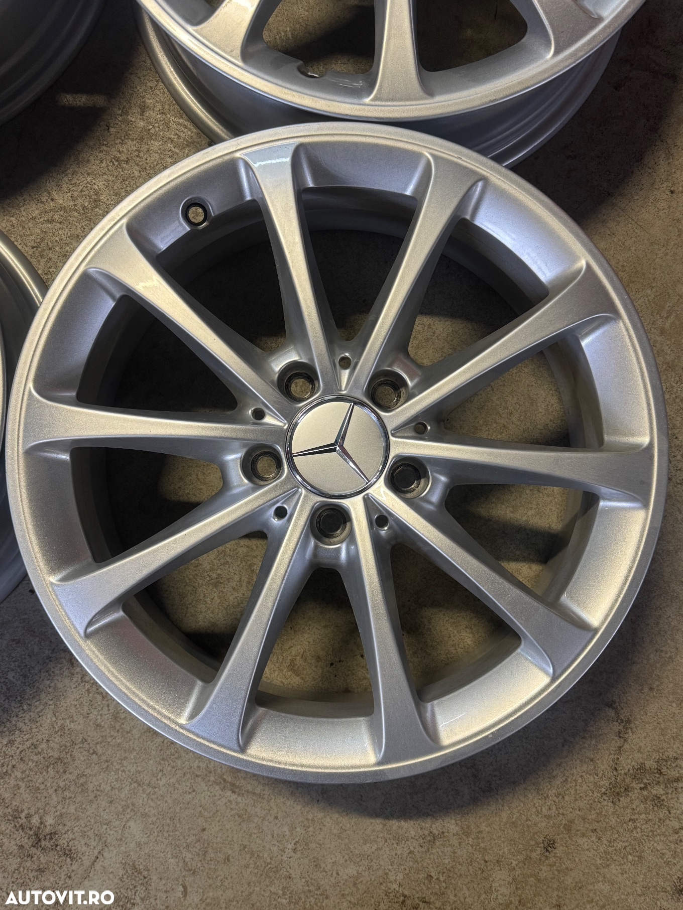Vând jante originale Mercedes A-class,B-class,C-class pe 17” noi - 4