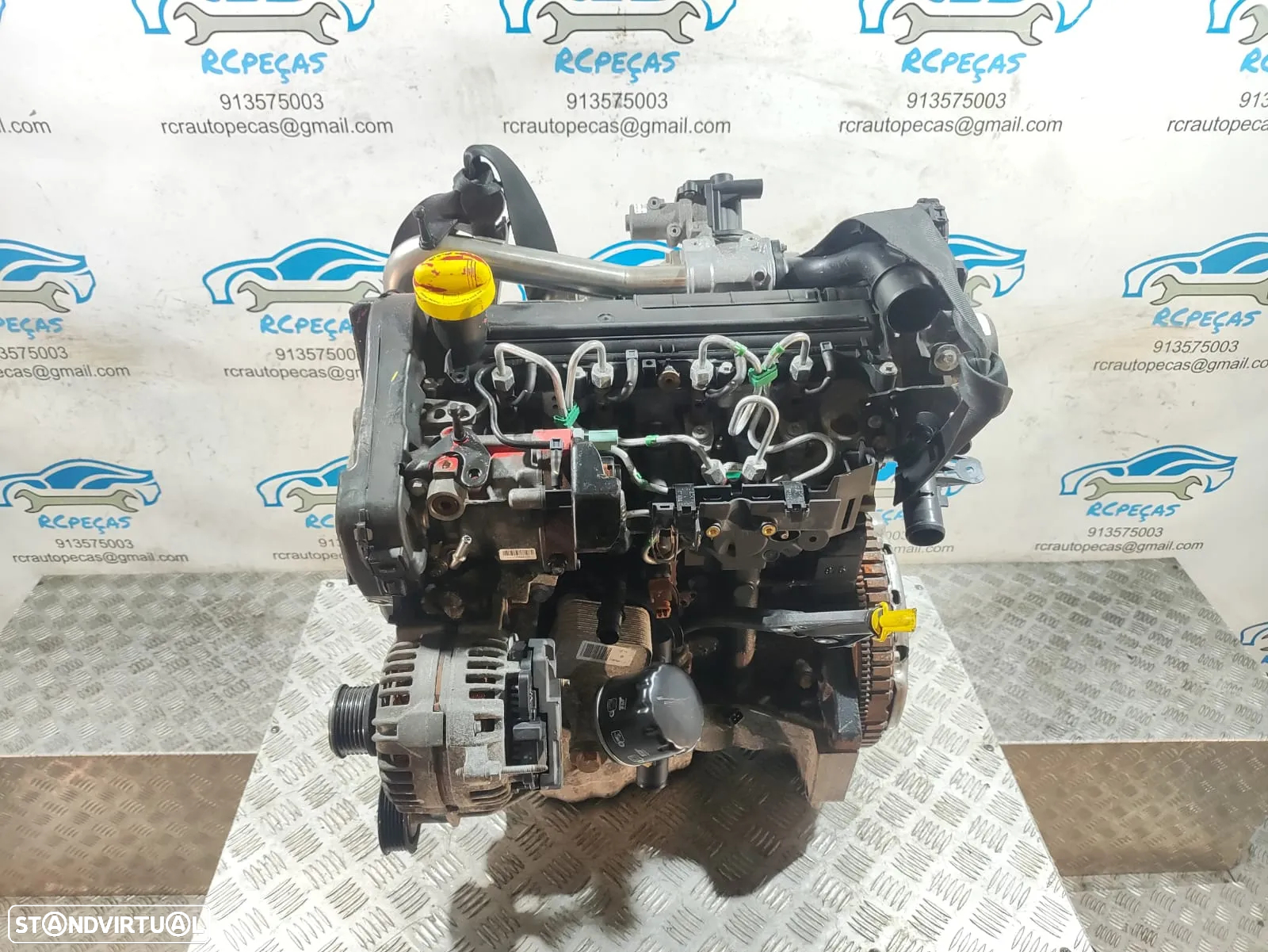 Motor Completo Renault 1.5 DCI 8v 85cv K9KT766 K9K766 Delphi - 2