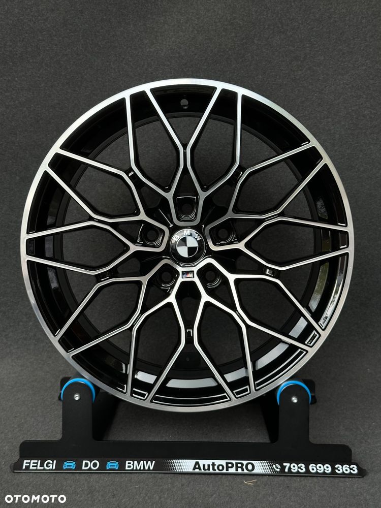 NOWE Felgi do BMW 18” Carbonado Czarny połysk  z polerowanym frontem M pakiet - 7
