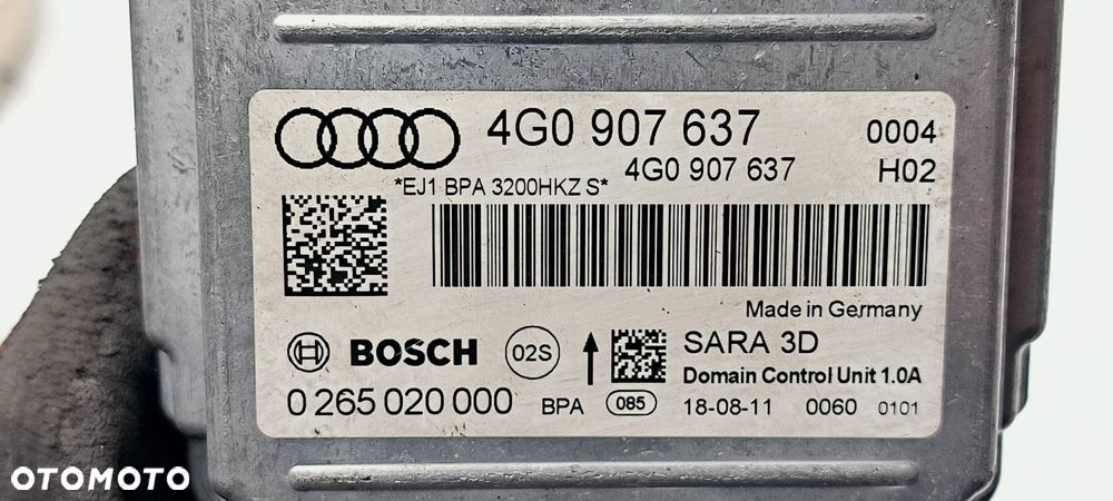 SENSOR AIRBAG AUDI A6 C7 4G0907637 - 2