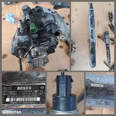 Anexe Ford Ranger Mazda BT-50 2,5 tdci 2007-2009 cod motor WLAA turbina galeri evacuare racitor de gaze alternator pompa vacuum servo galerie admisie clapeta acceleratie joja ulei corp terfmostat electromotor pompa inalta presiune injectoare - 7