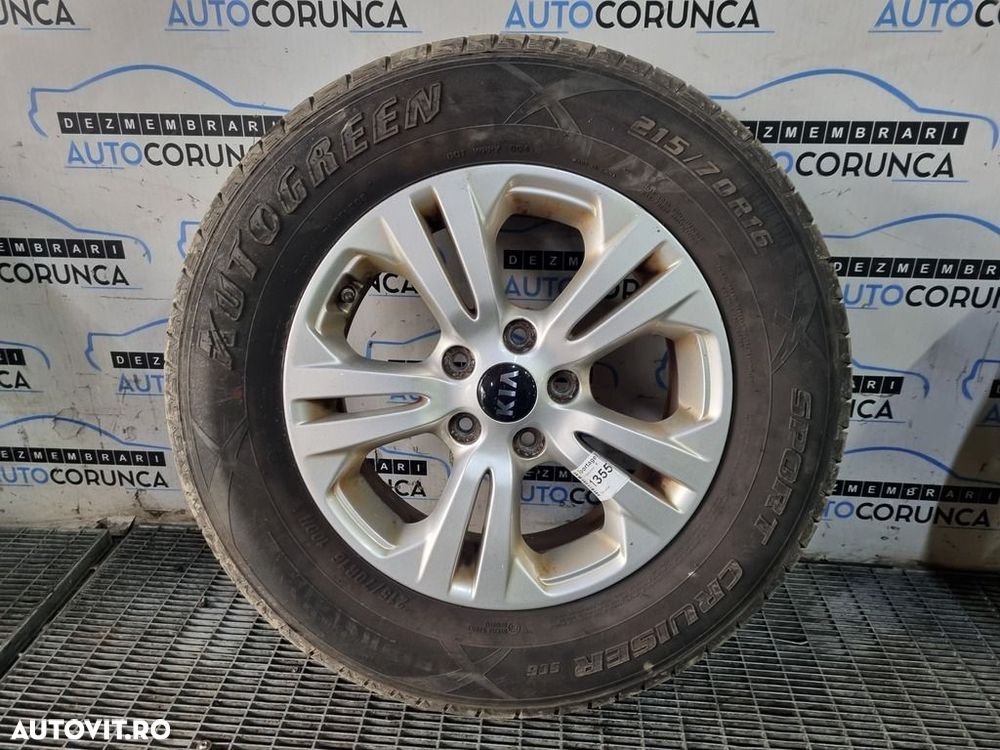 Jante aliaj Kia Sportage IV 2016 - 2018 (1355) R16 Cu anvelope 6*5j et 42*5 5*114*3 - 3