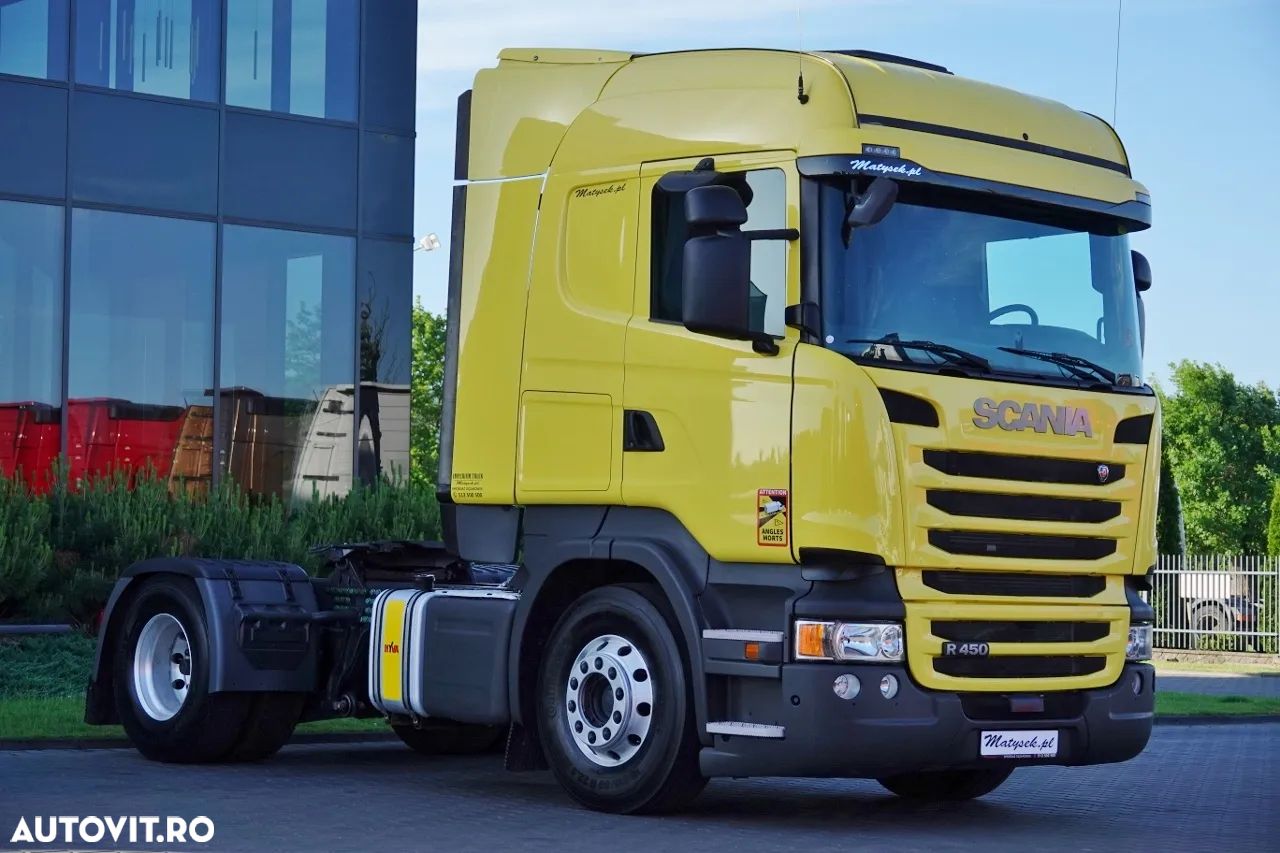 Scania R 450 / RETARDER / SISTEM HIDRAULIC / RĂCIRE ​​I-PARK / SISTEM AER CONDIȚIONAL COMPLET / JANTE DIN ALIAJ / IMPORTAT - 1