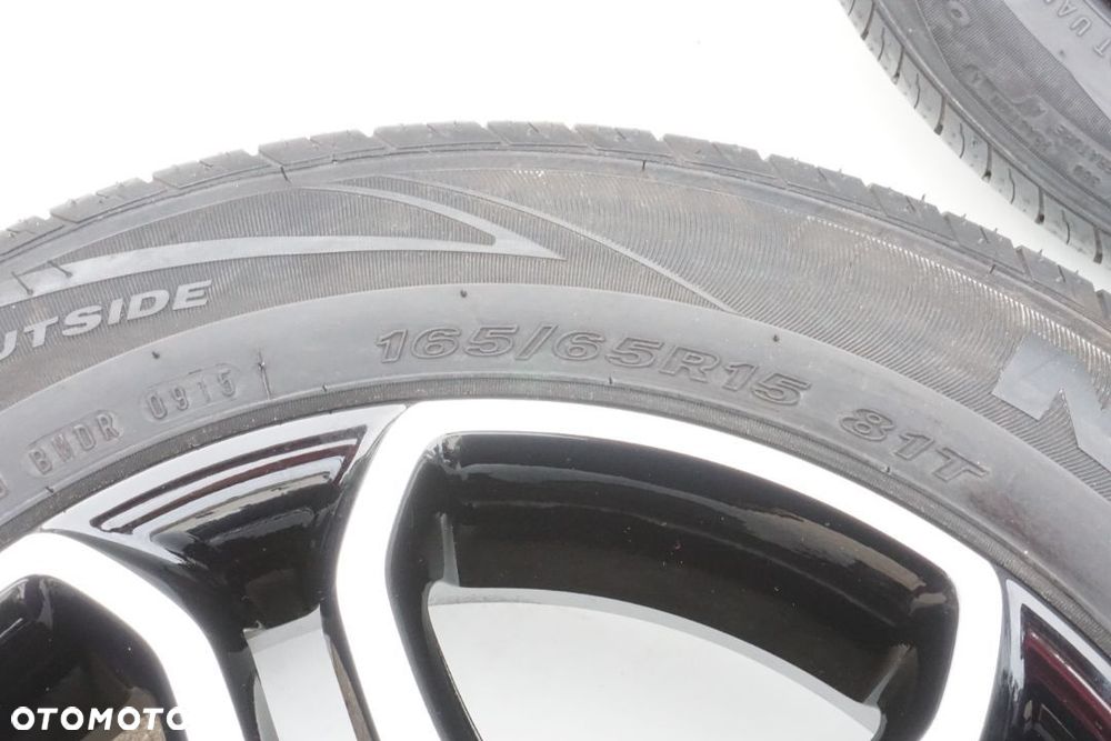 Smart 4x100 15 5,5J et42 185/60 15 lato - 9