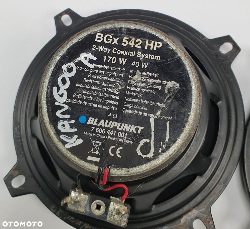 GŁOŚNIK PRZÓD PRZEDNI RENAULT KANGOO II 7606441001 - 4