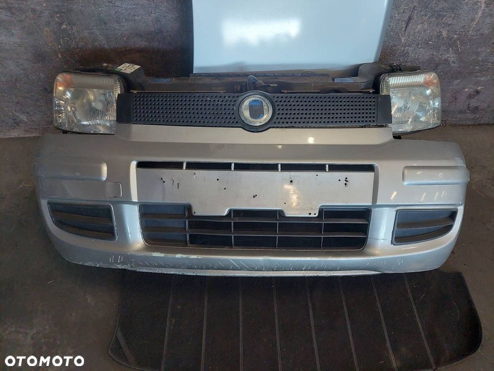 KOMPLETNY PRZÓD MASKA ZDERZAK BŁOTNIKI LAMPY PAS PRZEDNI FIAT PANDA II 647 - 8