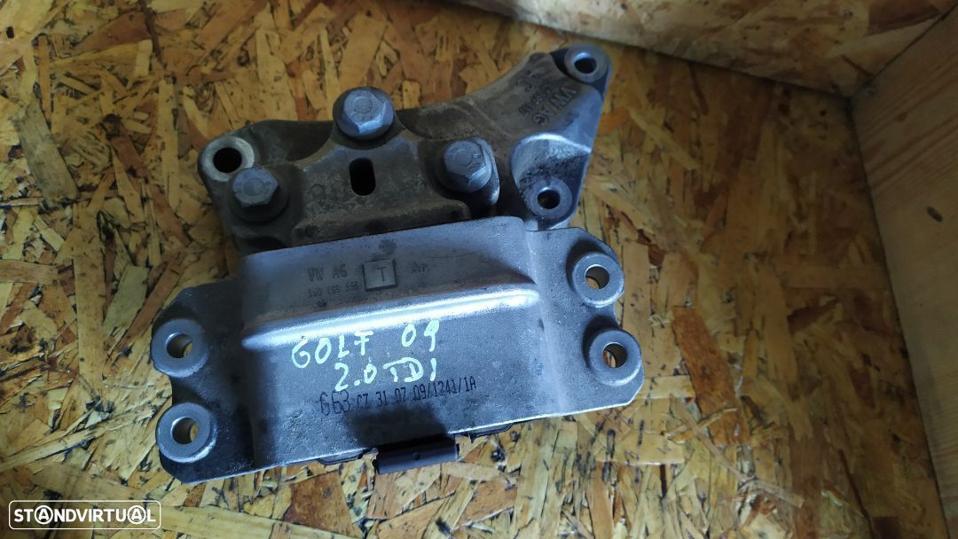 APOIO DA CAIXA DE VELOCIDADES VOLKSWAGEN GOLF V VI LEON A3 98P 1K0199555 - 1