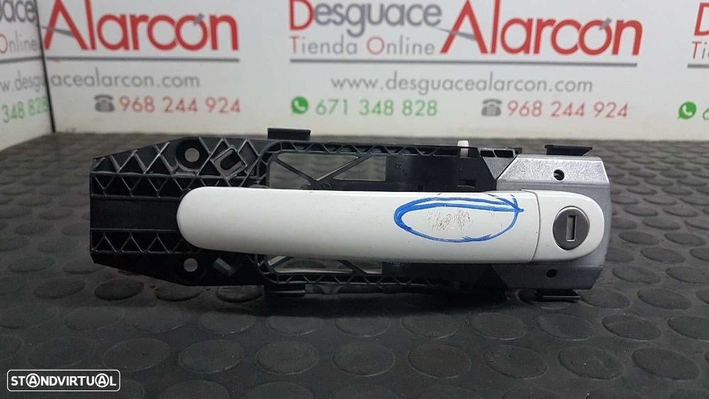 PUXADOR EXTERIOR FRENTE ESQUERDO VOLKSWAGEN POLO (6R1) ADVANCE - 3