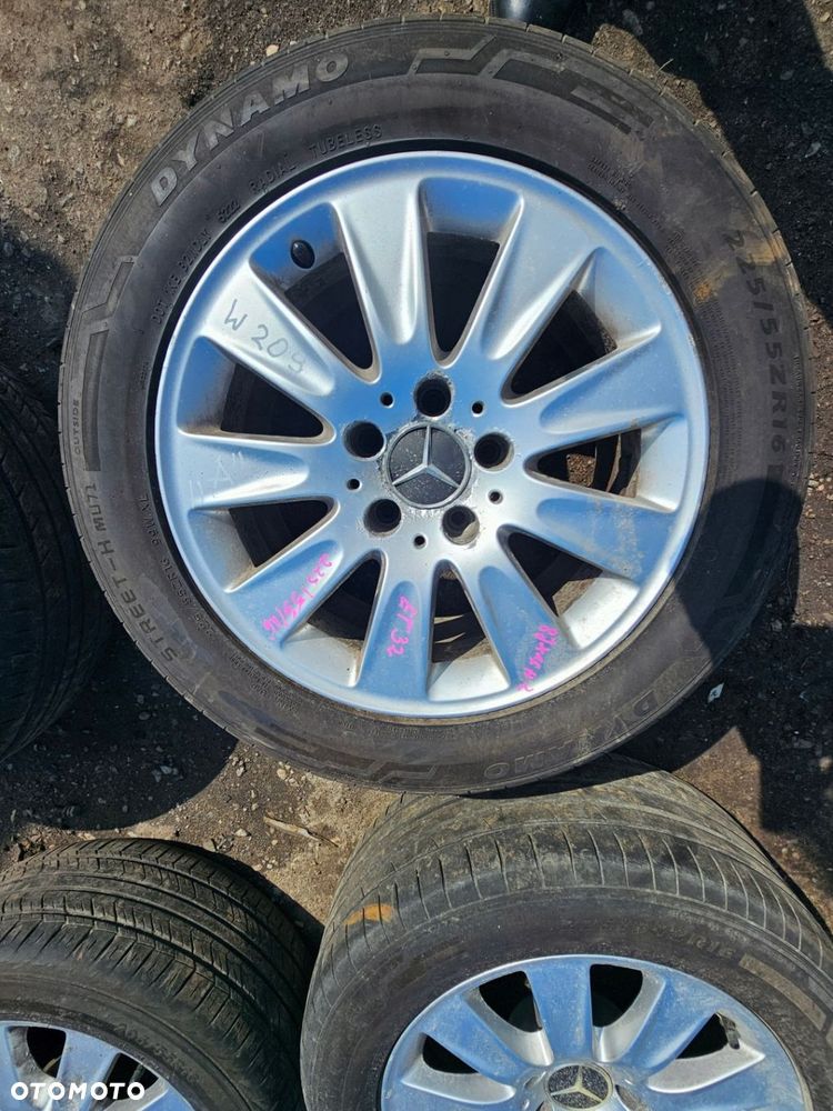 FELGI ALUMINIOWE KOŁA OPONY MERCEDES CLK W209 16 ET32 5x112 - 3
