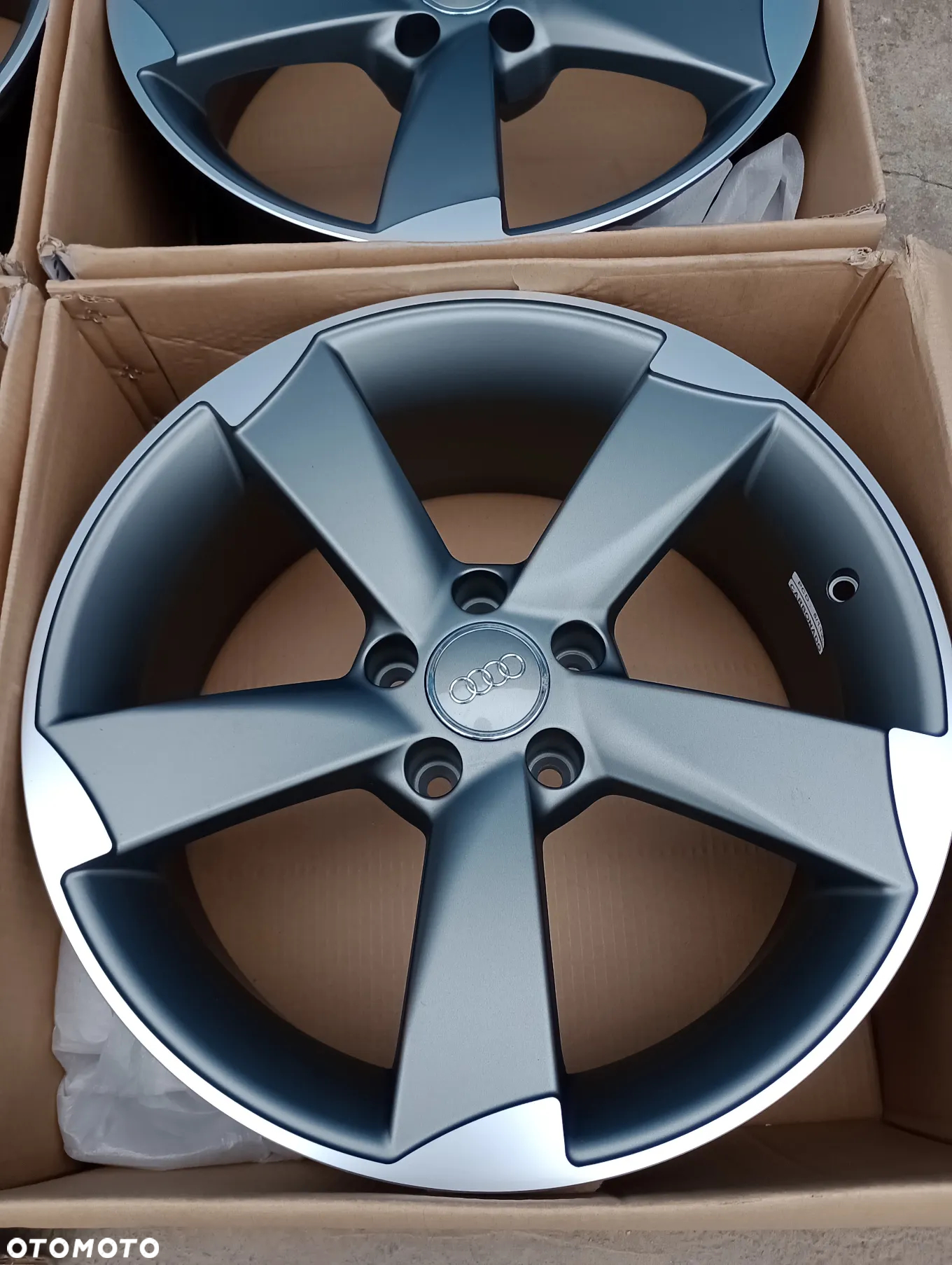 FELGI ALUMINIOWE NOWE 5x112 R18 ET45  AUDI ROTOR A3 A4 A6 A8 Q2 Q3 TT SQ2 - 2